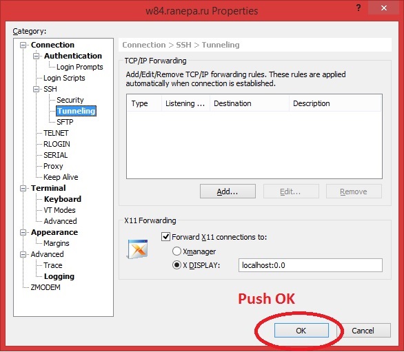 With last update i can't check Forward X11 to X Display [6] Forum