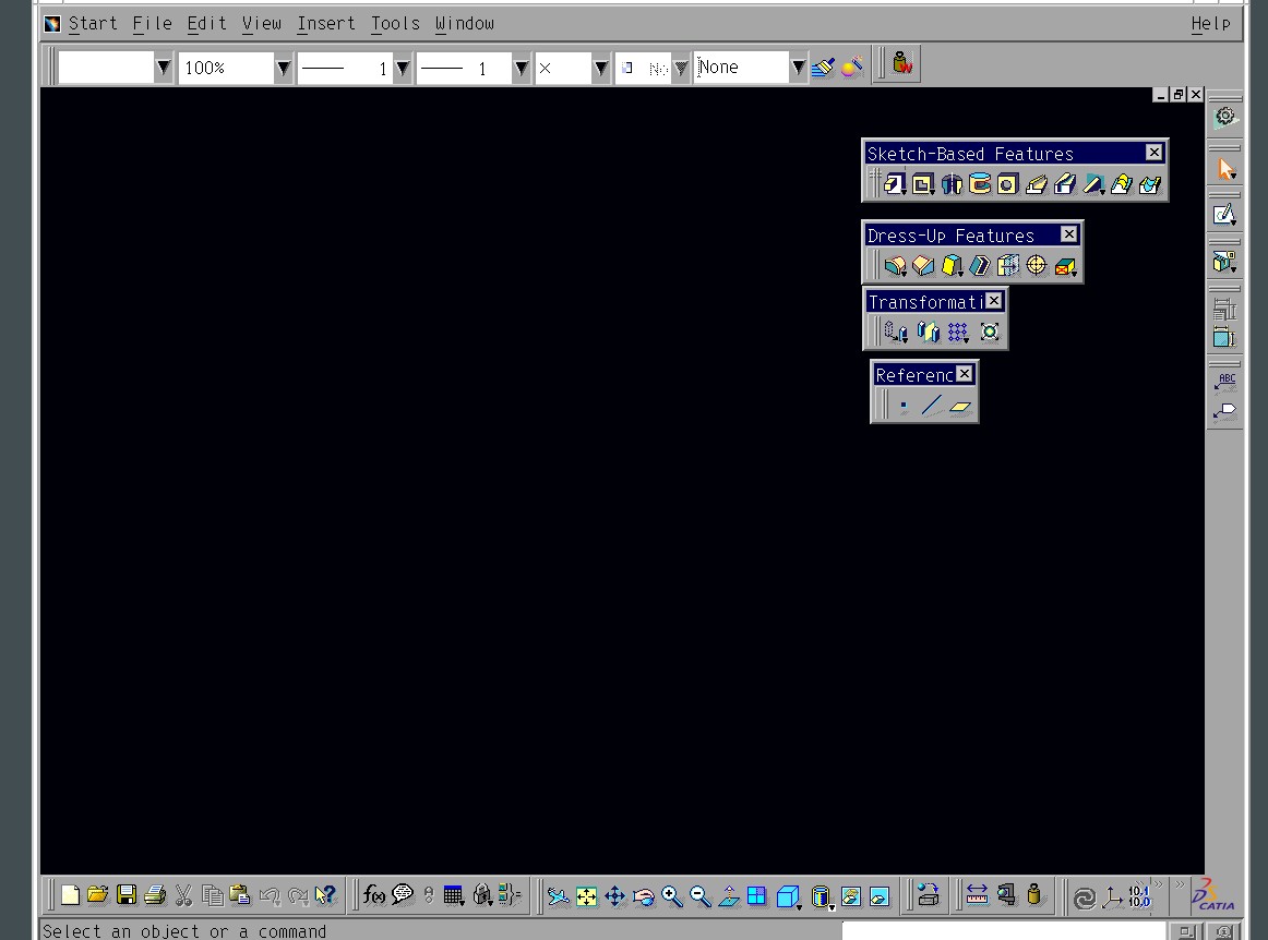 CATIA V5 실행시 화면에 아무것도 안보임. [3] - 포럼 보관 - NetSarang Computer